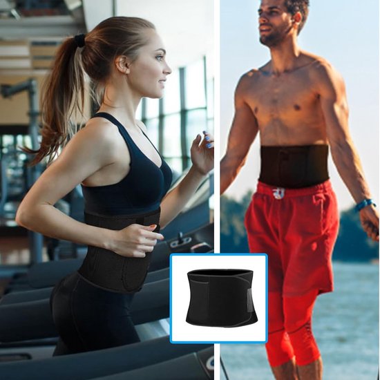 Efficiënte Buikband voor Mannen en Vrouwen, Snelle Ontspanning en Ondersteuning voor de Buik, Ideaal voor Training en Herstel — afbeelding 3