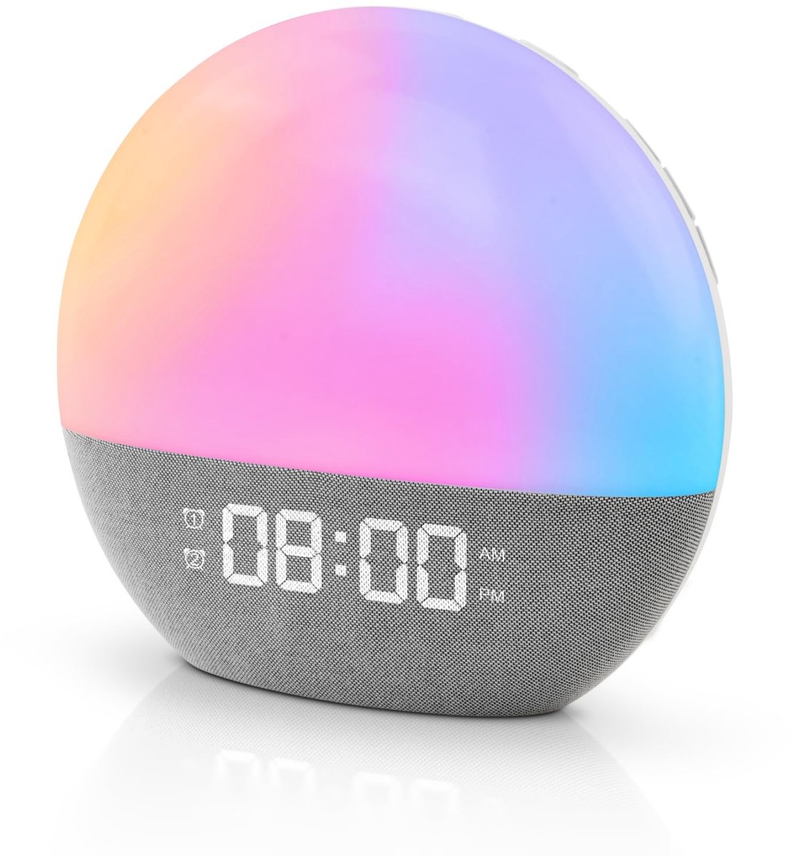 Elzusha - Sunrise Alarm Clock met Natuurlijke Geluiden en FM Radio