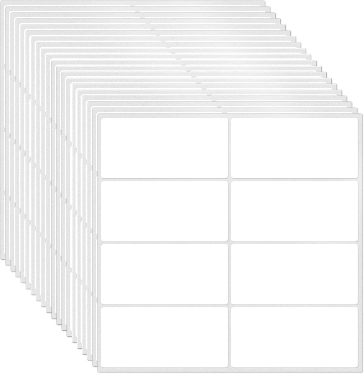 Elzusha - Zelfklevende Waterproof Labels 40 × 19 mm, 160 Stuks