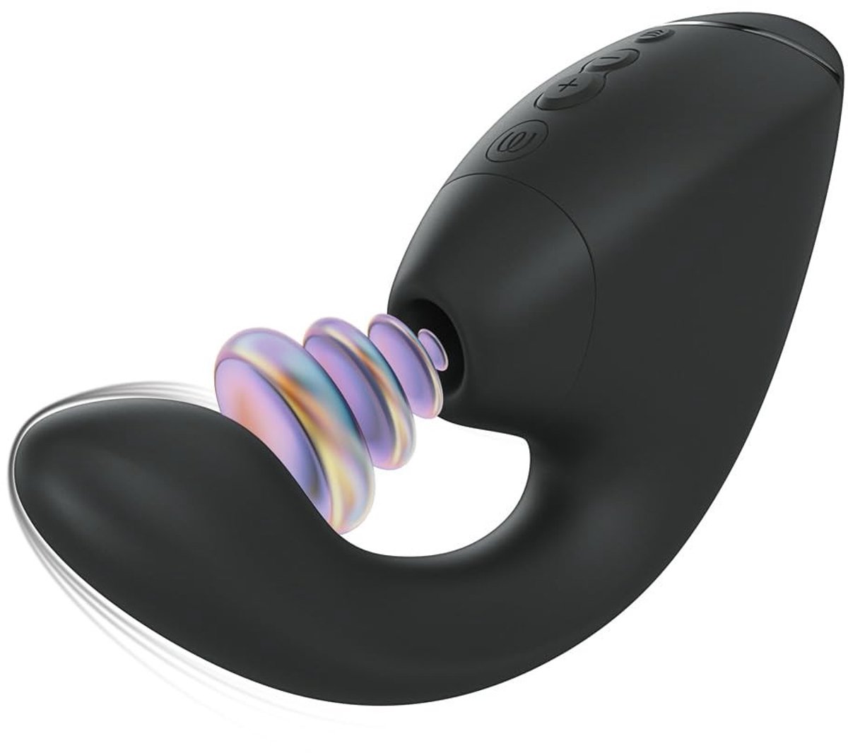 Elzusha - Duo Rabbit Vibrator voor Vrouwen met 14 Suction en Vibration Levels