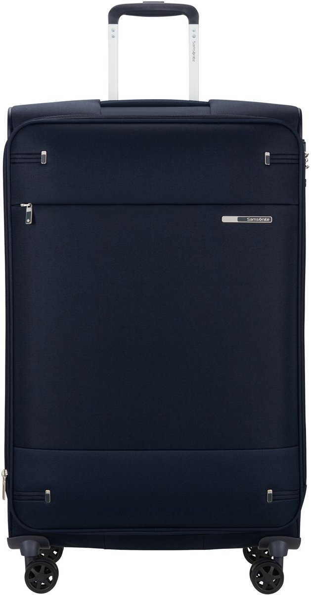 American Tourister koffer - Base Boost lichtgewicht ruimbagage 44 x 66 x 29/31 cm - uitbreidbaar - 112,5 l - navy