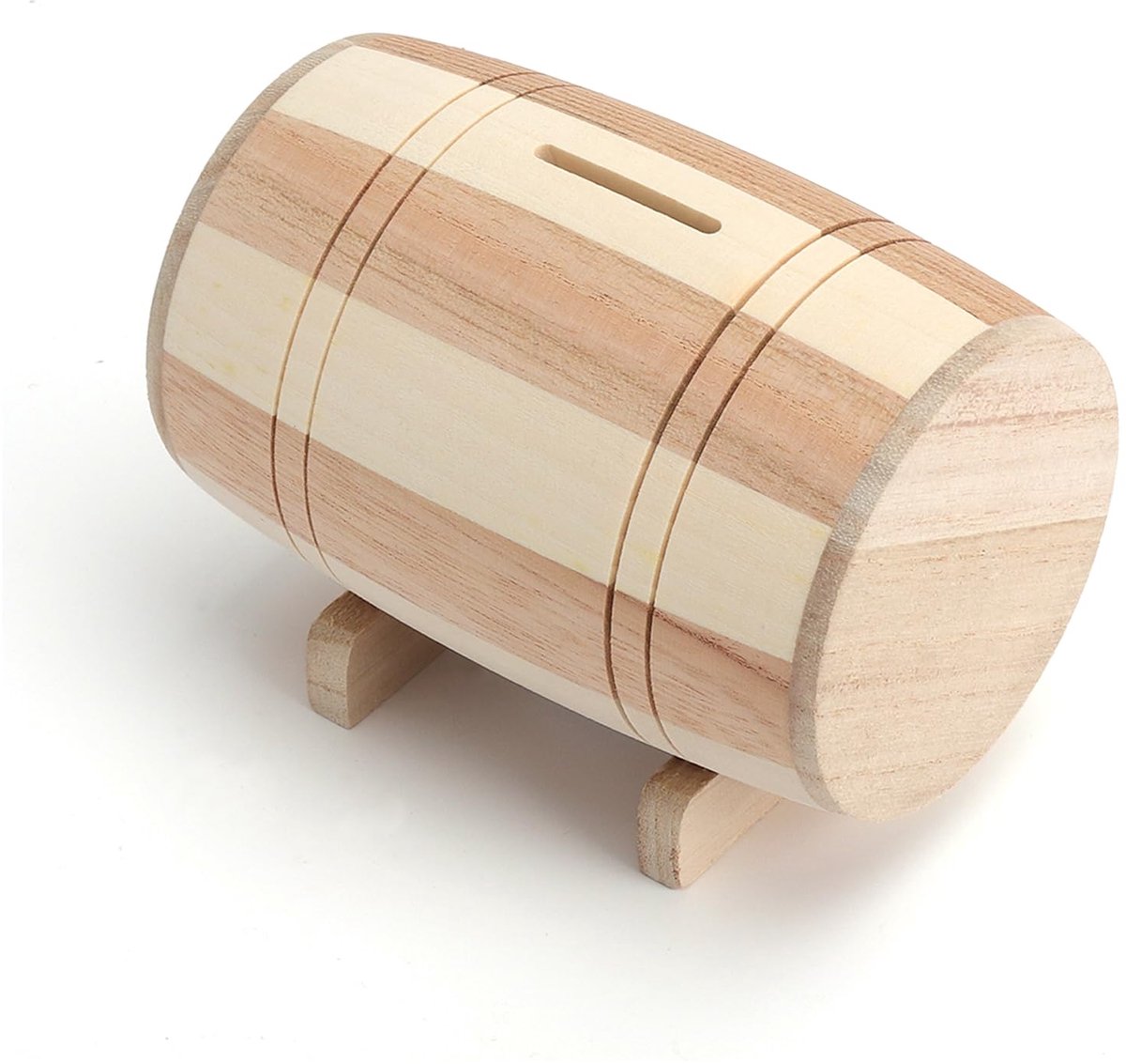 TMZELOA Houten spaarvarken, veilige spaarpot van hout, spaarpot, schatkist, spardos, houten kist, spaarpot, bevordert - ShopVlot
