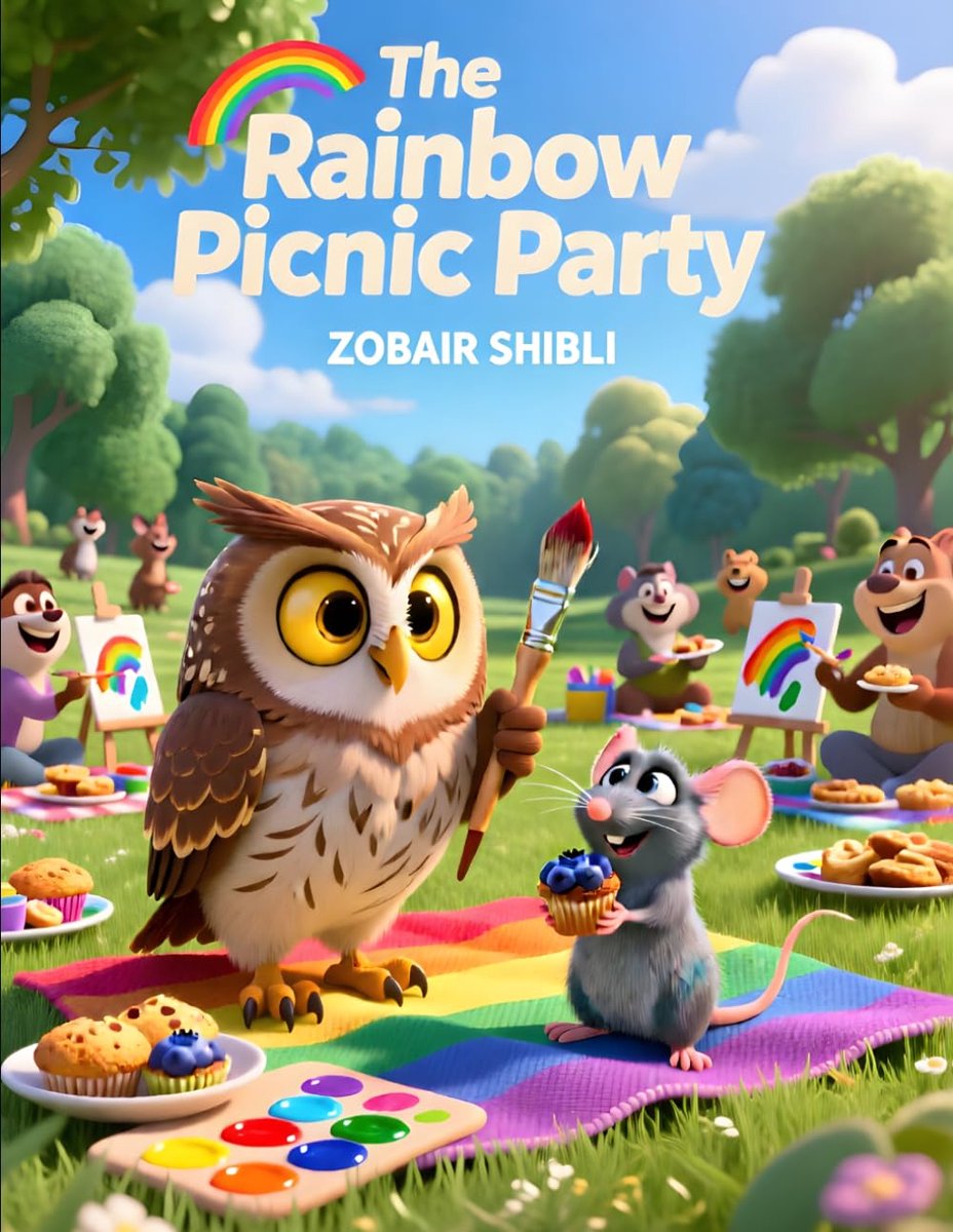 The Rainbow Picnic Party: A Colorful Read-Aloud Picture Book About Creativity, Sharing, Teamwork, and Friendship for - ShopVlot