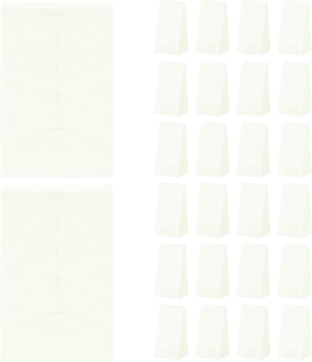 Complete Set van 72 Stuks Make-up Sponsen en Blenders voor Vloeibare en Poeder Foundation, Inclusief Kleine Driehoekige Sponsen voor Nail Art en Cosmetica