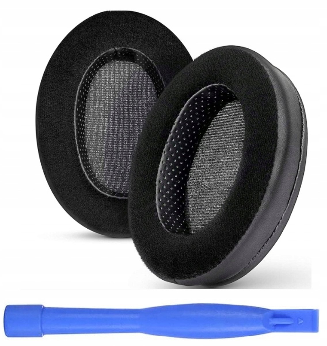 BRAINWAVZ HM5 OORPADS - Velours vervangende pads (2 st.)