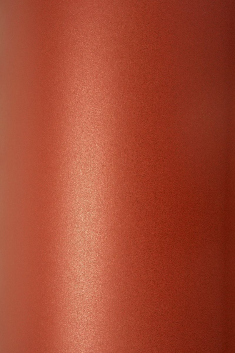Netuno - rood metallic papier - A4 - 21 x 29,7 cm - 10 vellen - 280 gram - Aster Metallic Ruby Satin