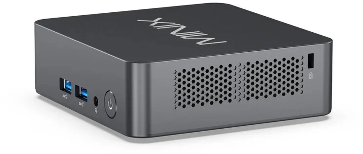 MINIX NUC355 Mini PC - 16GB RAM - 512GB SSD - Intel Core 3 N355 - Windows 11 Pro - Triple 4K Display - 2.5G LAN & Wi-Fi 6 - Krachtige & Stille Compacte Desktop Computer thumbnail 2