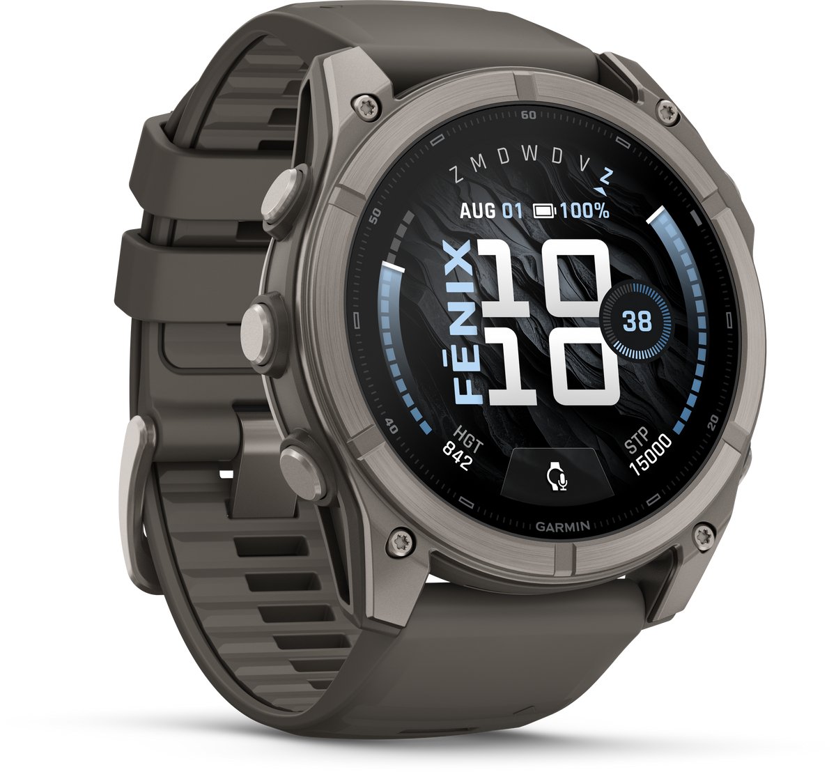 Garmin fēnix 9 - Multisport GPS Smartwatch - 51 mm thumbnail 2