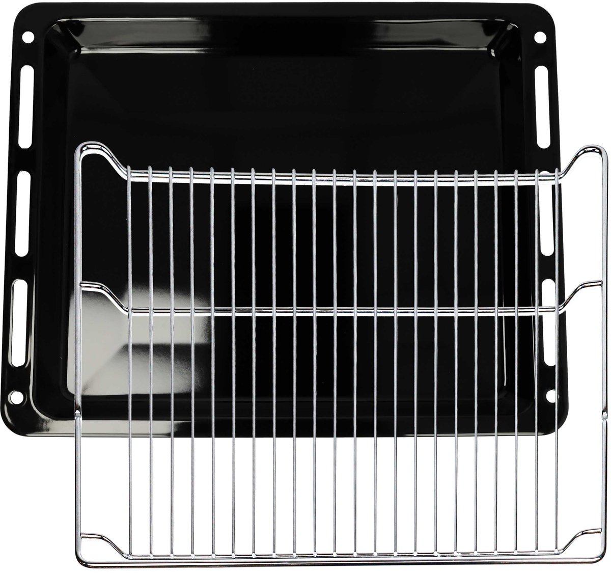 vhbw bakplaat, rooster (set van 2 stuks) compatibel met Bosch HRG8769C7/92, HSG636BB1/88, HSG636BB1/91, HSG636BB1/93 ovens – 45,8 x 36,5 x 4 cm