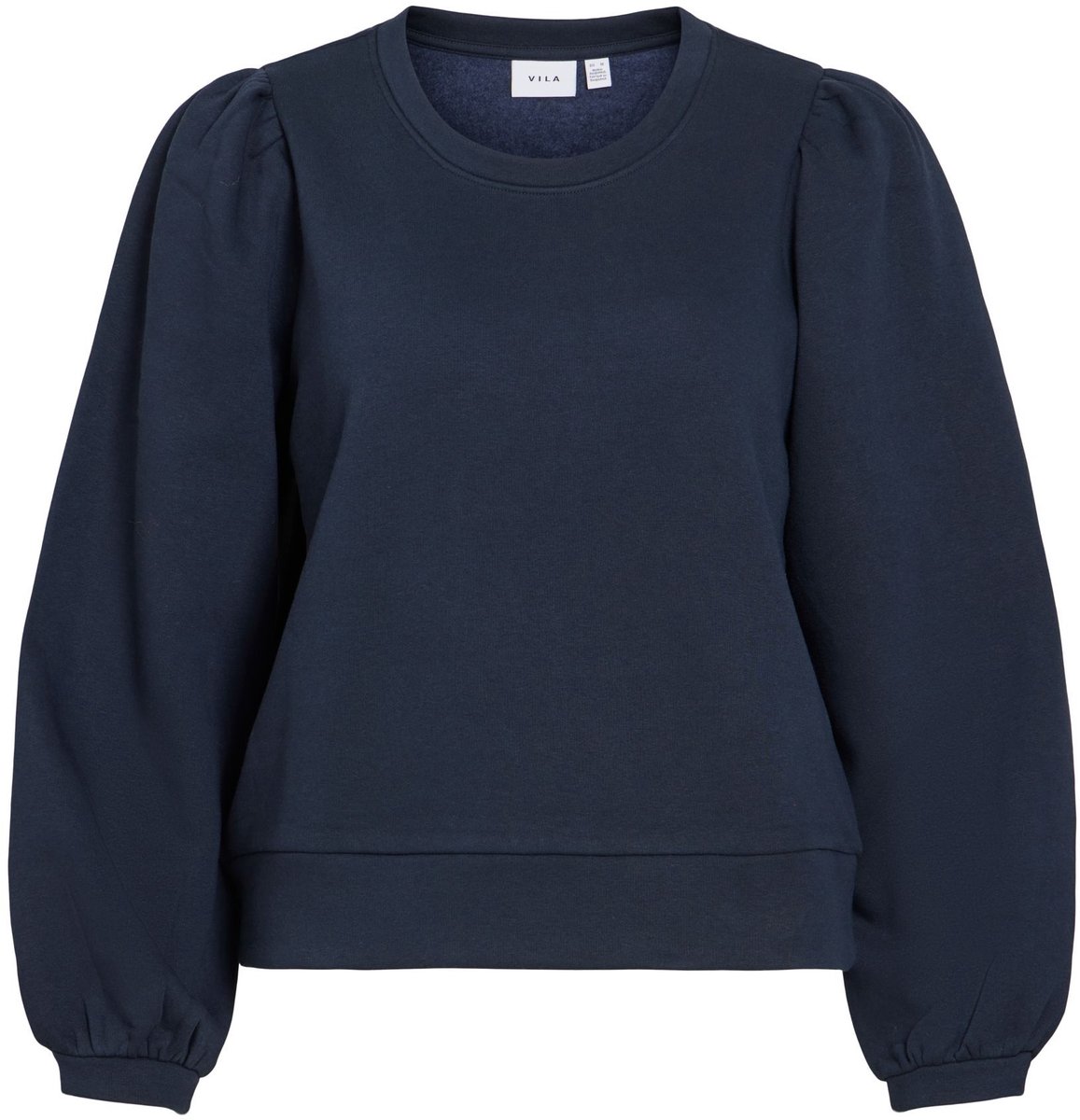 VILA Sweatshirt met lange mouwen VEVERA ronde hals