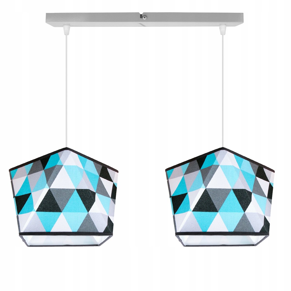 Moderne hanglamp Garo met Stoffen Kap - Keuze uit Kleuren