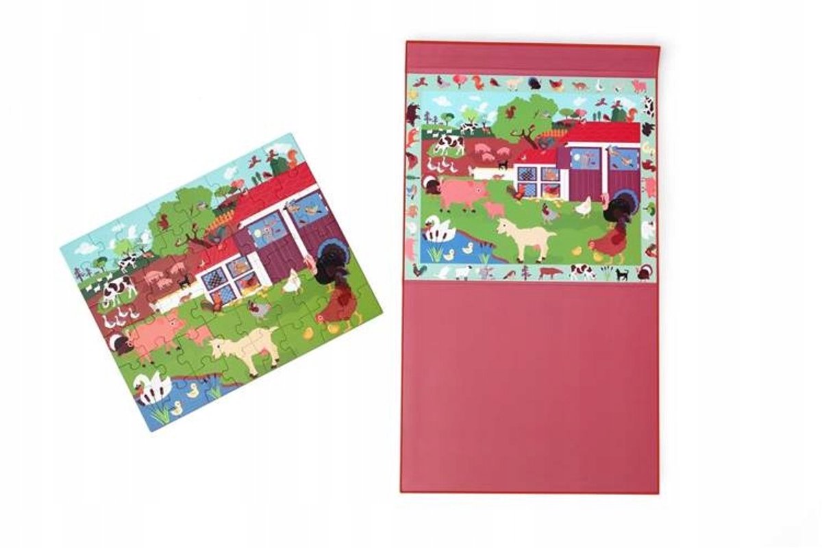 Magnetische Puzzel 2-in-1 voor Kinderen - Geheugen & Observatie