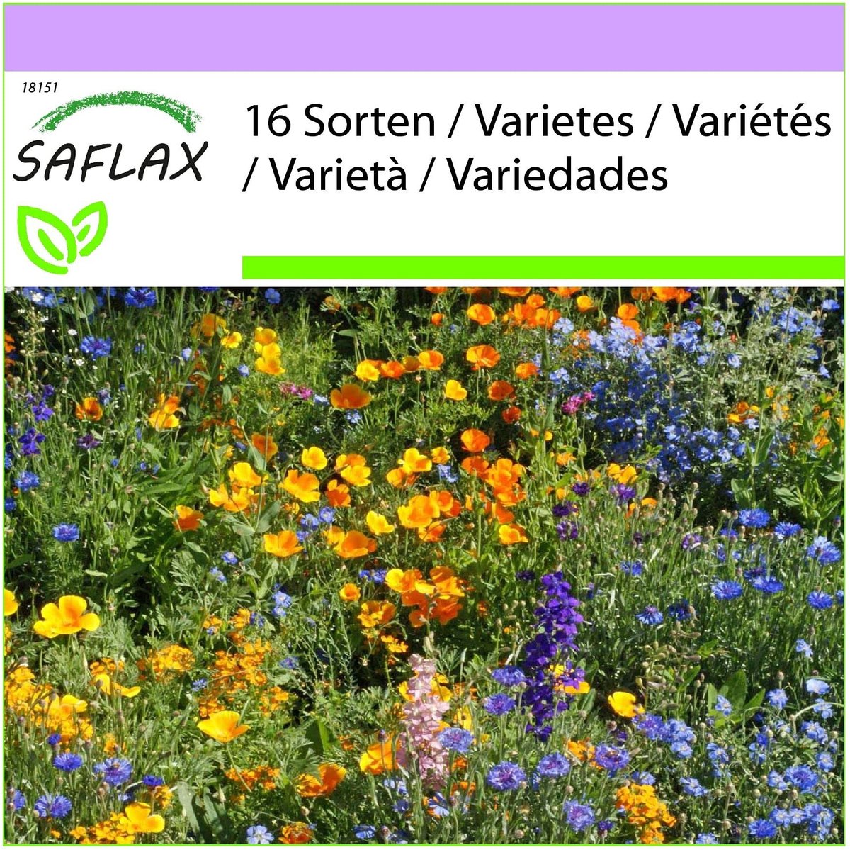 Solidchoice - Wilde Bloemenmix voor Bergweiden - 1000 Zaden