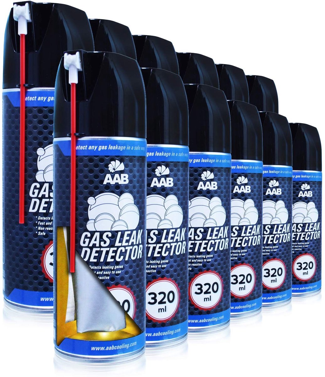 Solidchoice - Gaslekdetector Set van 12 voor Drukgasdetectie