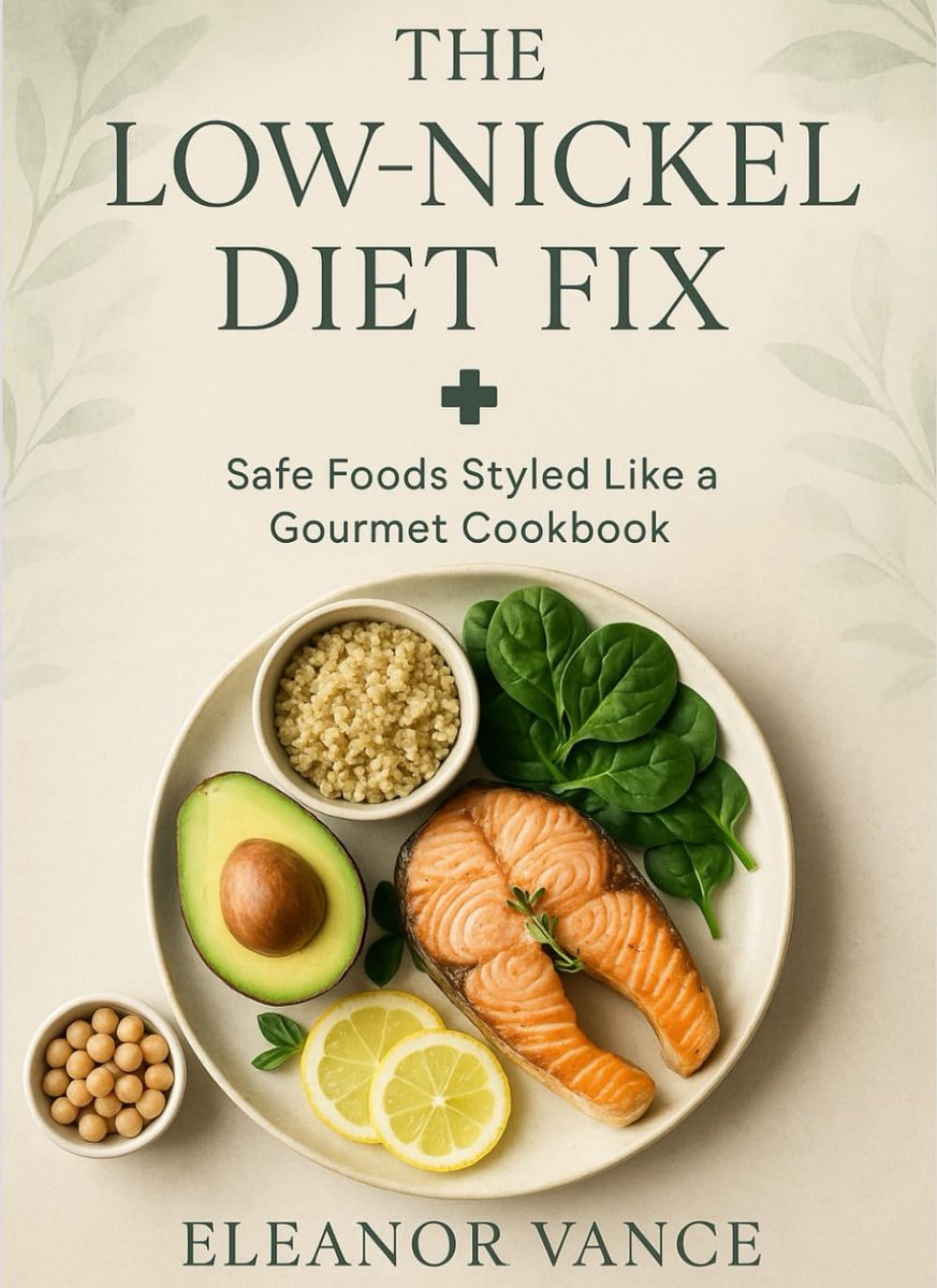 The Low-Nickel Diet Fix: A 4-Week Plan for Systemic Nickel Allergy & Dyshidrotic Eczema: Food lists, safe cookware - ShopVlot
