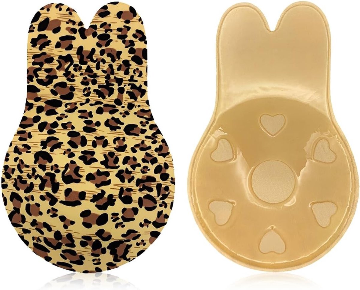 Onzichtbare kleefbeha voor bruiloften - Push-up beha voor dames, 2 stuks, perfect voor onder jurken en avondkleding