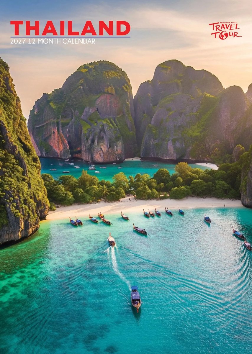 Thailand A3 Kalender 2027