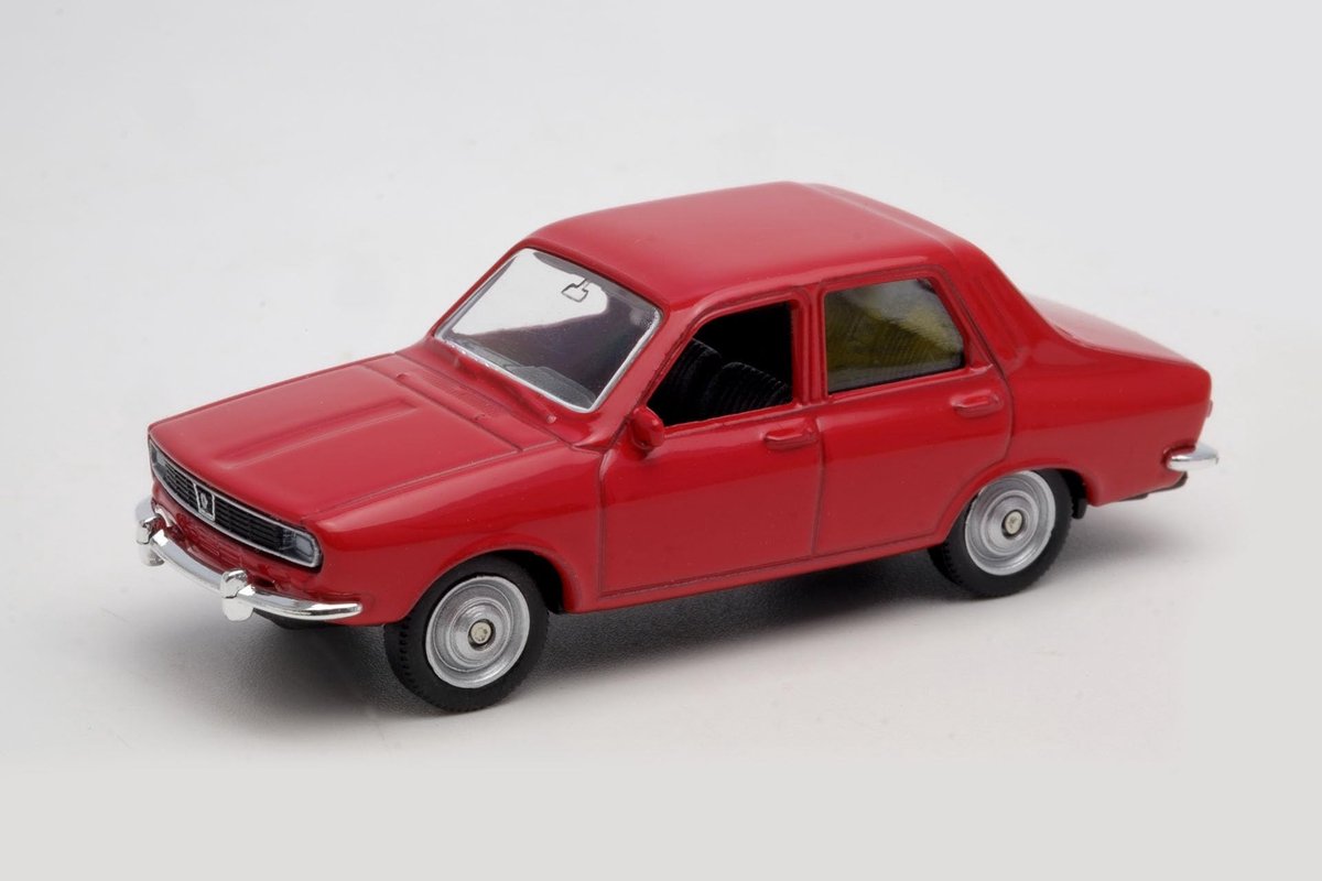 Elzusha - Miniatuurauto 3 inch Model - Renault 12 in Rood