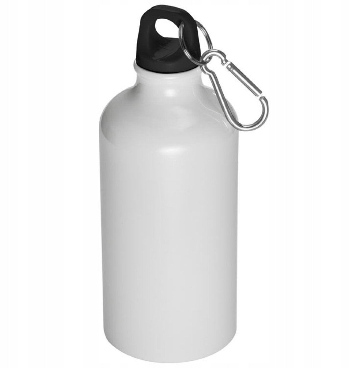 Aluminium Bidon 500 ml met Karabijnhaak - Merkloos