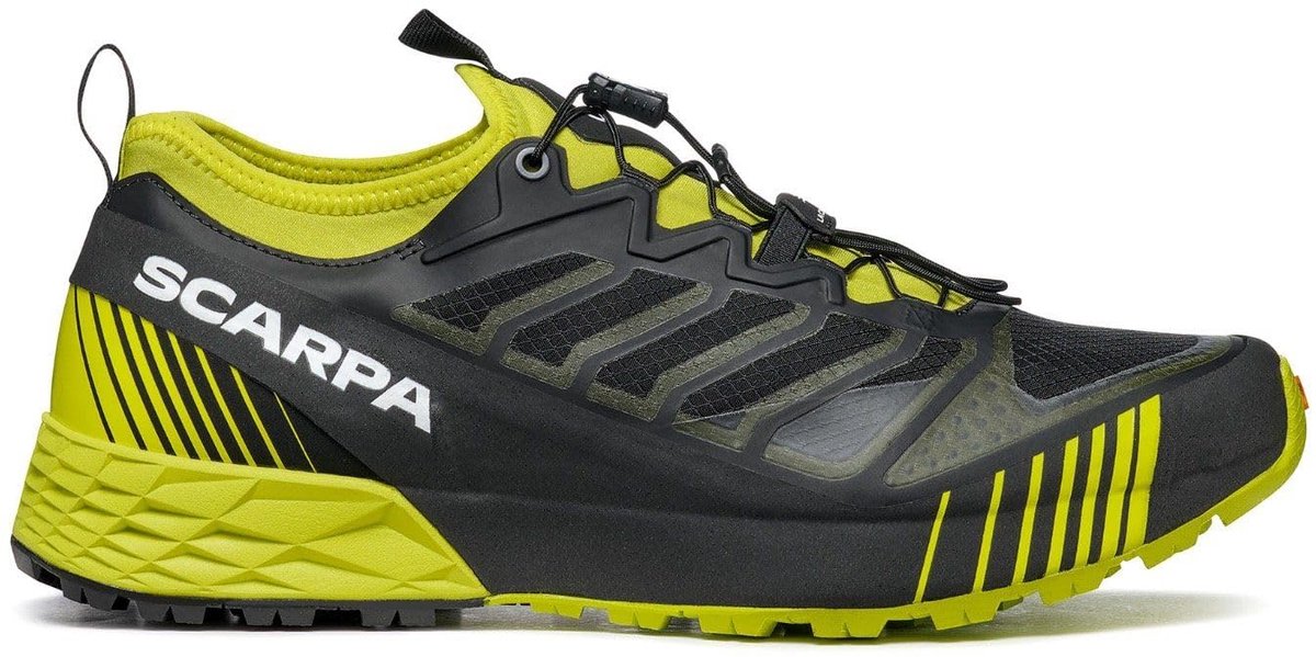 SCARPA RIBELLE RUN Hardloopschoenen /lime 41 5 Zwart