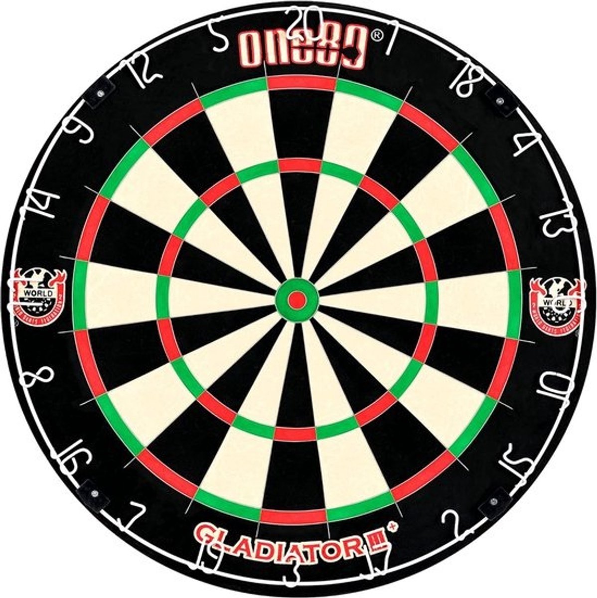 Professioneel Dartbord Gladiator 3 - Standaard 18 Inch Maat
