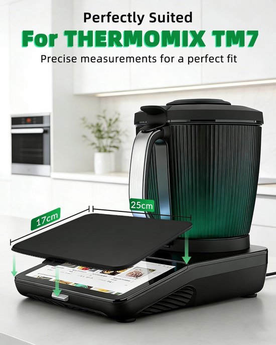 Waterdichte en Stofdichte Silicone Screen Protector voor Thermomix - Bescherming tegen Stoten en Vlekken, Ideaal Accessoire voor Keukenmachines en Displayonderhoud — afbeelding 5