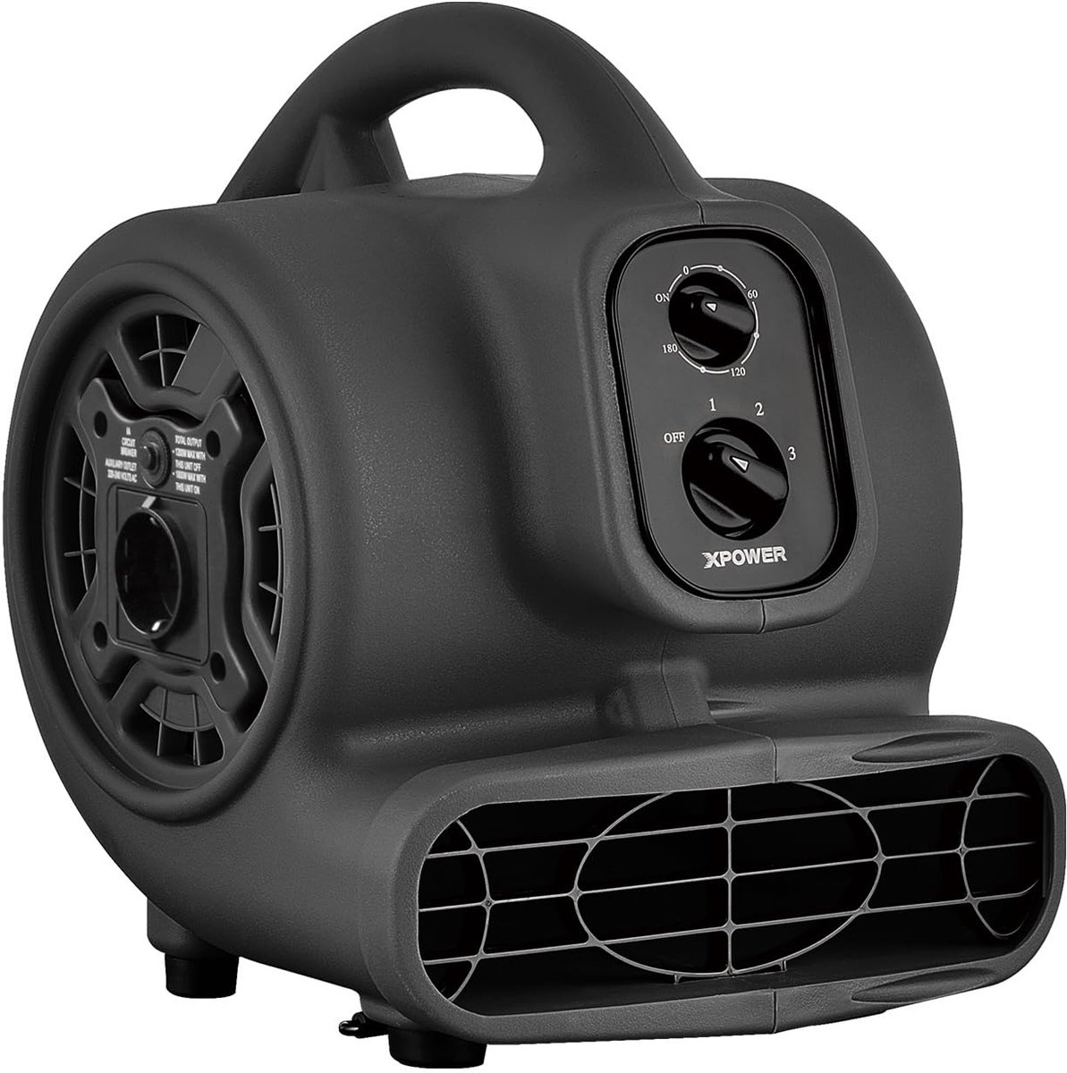 XPower Mighty Centrifugal Air Mover, Carpet Dryer, Floor Fan, Blower, Stackable, Daisy Chain, for Water Damage - ShopVlot