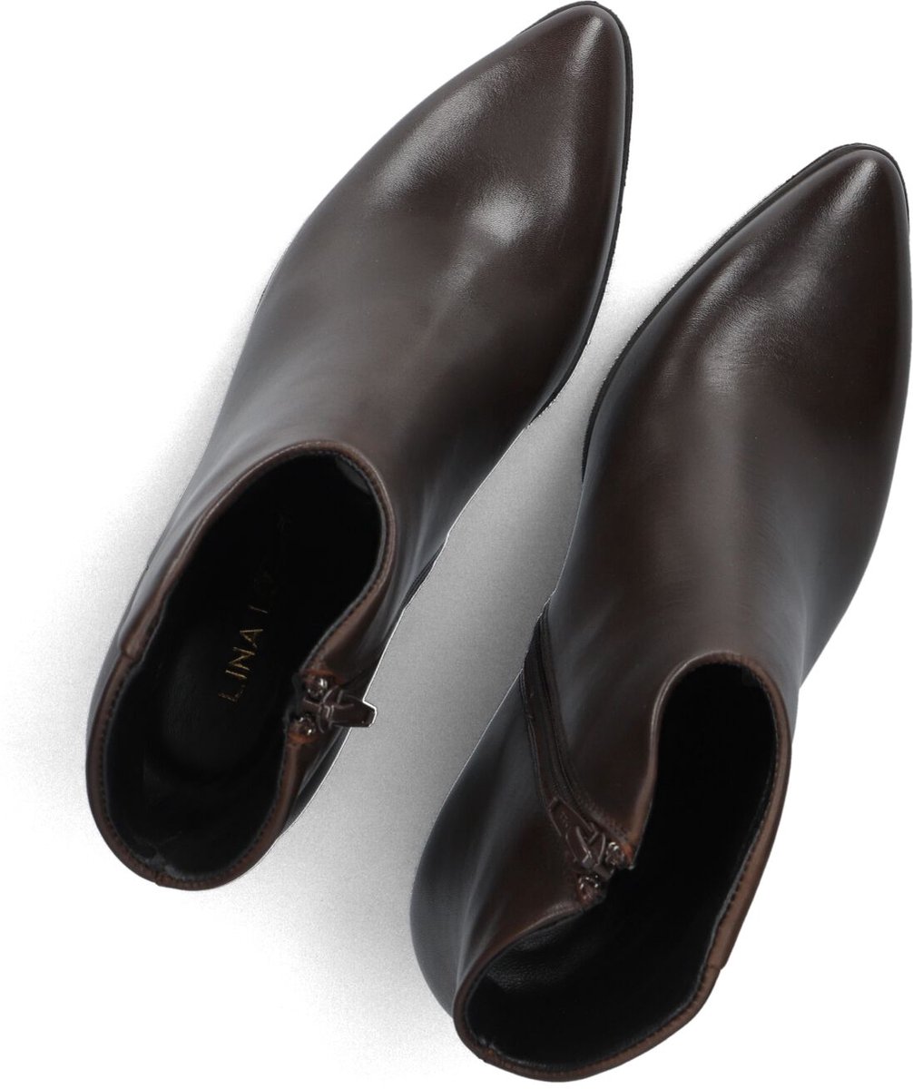 LINA LOCCHI At 152 Enkellaarsjes - Enkelboots met rits - Dames - Bruin - Maat 37