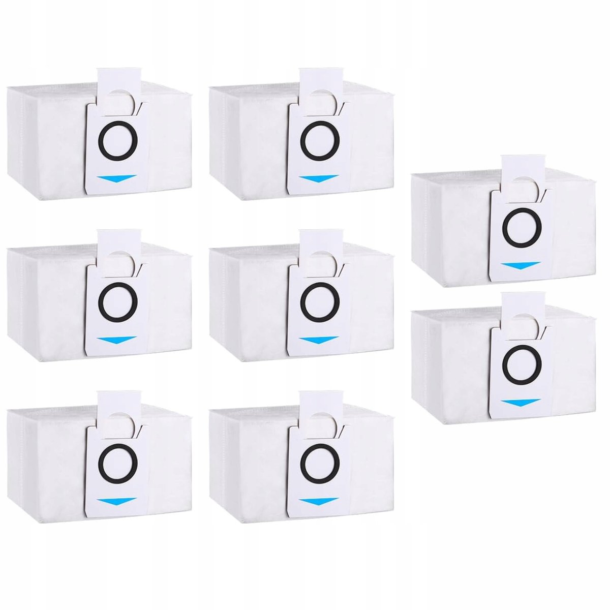 AreoSe - Stofzuigerzakken voor ECOVACS Deebot X1 OMNI/T20 OMNI/T10 OMNI/ X1 Turbo - 8 stuks