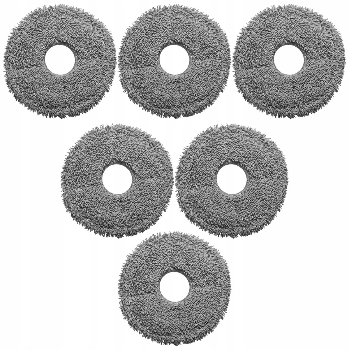 AreoSe - Dweilpads voor Dreame L10S Ultra L20 X30 X40 Xiaomi S10+ X10+ - 6 stuks