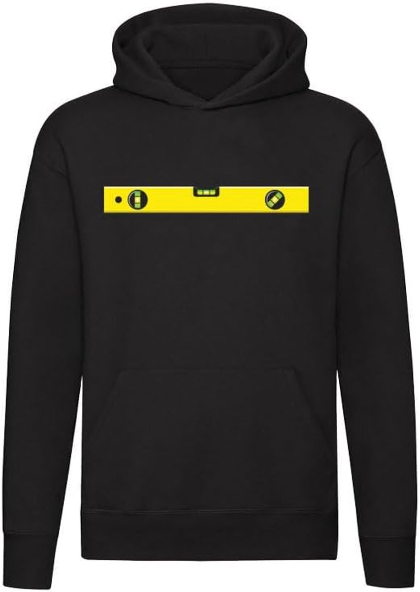 Hoodie - unisex - klussen - monteur - bouw - opmeten - verhuizing - verbouwen - bouwvakker - bouwmarkt - afmetingen - trui - sweater - capuchon