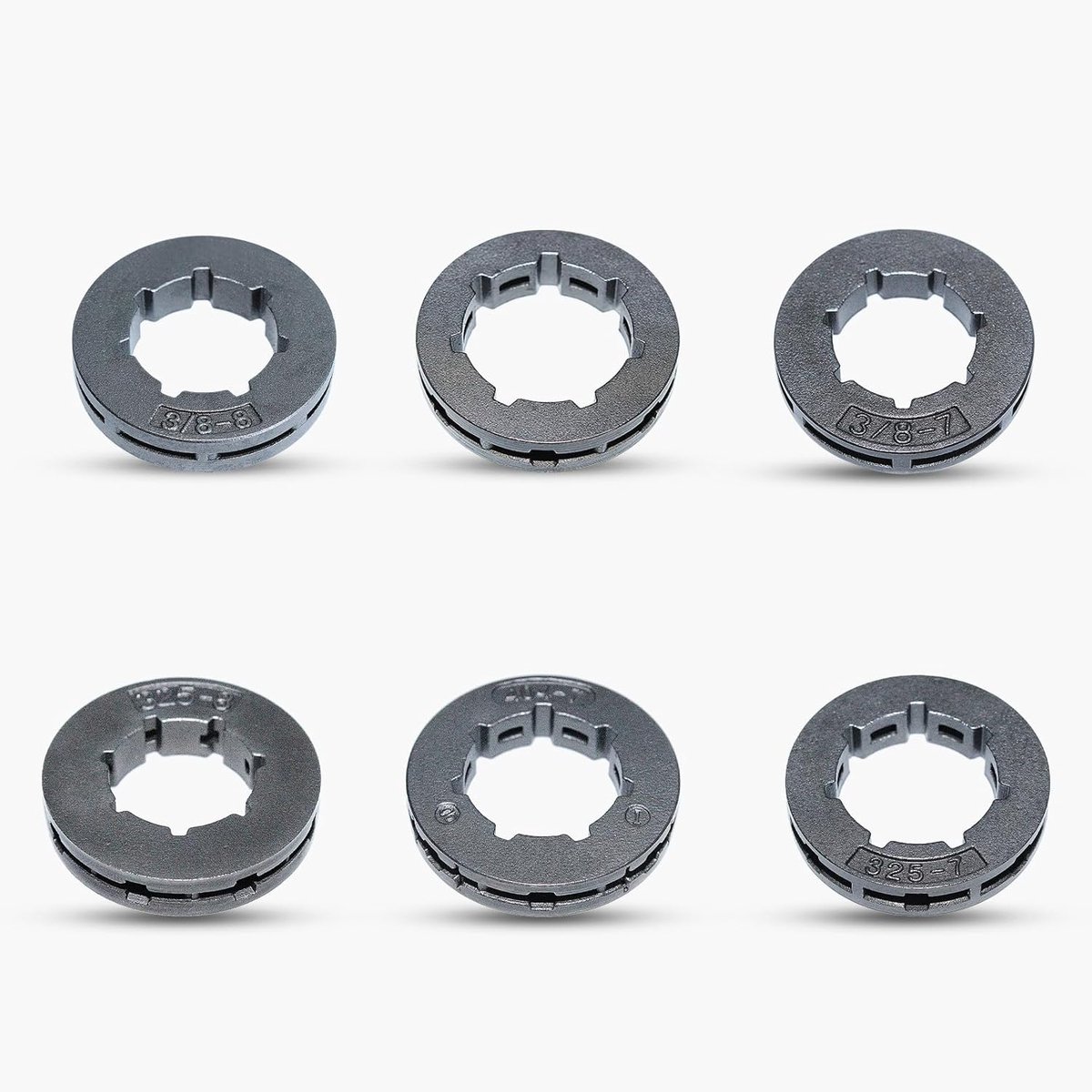6-delige tandwielvelg, 3/8 inch, 0,325 cm, 0,400 inch, 7T/8T kit voor Husqvarna Stihl 2-takt accessoires, Oregon-onderdelen
