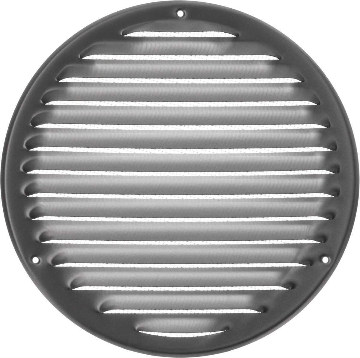 200 mm roestvrij staal ventilatierooster met insectenbescherming - metalen rooster voor ventilatie - afvoerrooster