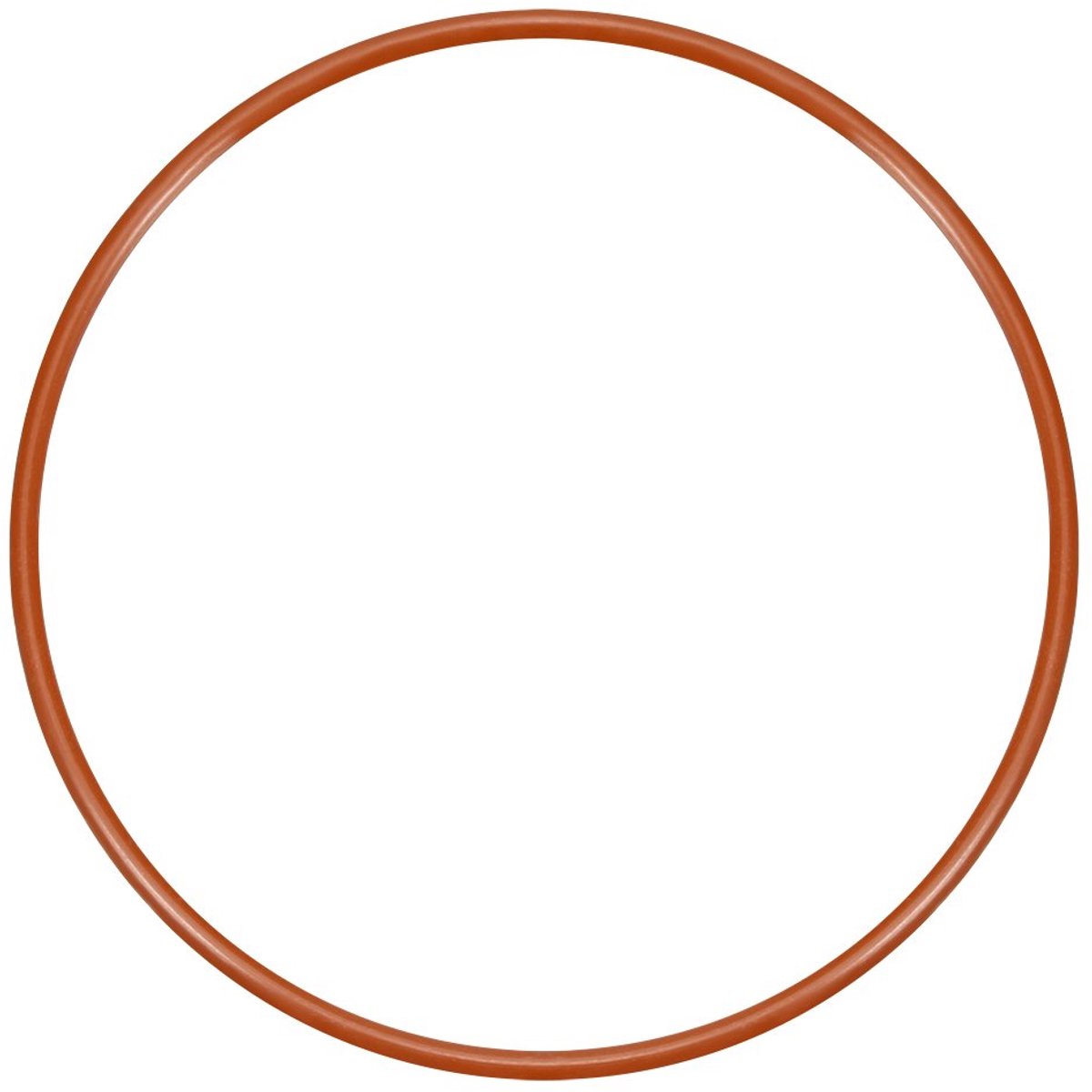 sourcing map 1 stuks siliconen O-ring 80 mm x 75,2 mm x 2,4 mm VMQ afdichtring afdichtring afdichting rood DE de