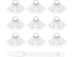 Tips Ring Stick, Nagellak Display Ring, Nagellak Kleurkaart Kanten Vorm Transparant Nail Tips Display, Nailart Display Presentatie voor Praktijk, DIY Nagelkunst Design