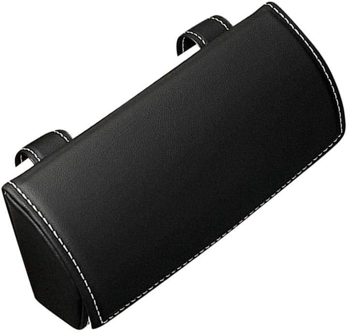 Auto-brillenkoker voor auto, zonneklep, brillenhouder, universeel, automotive PU brillenhouder, beschermbox, clip, brillen, harde schaal, opbergorganizer