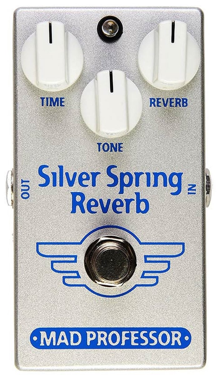 Spring Reverb effect pedaal Mad Professor MP-SSR Silver Spring Reverb