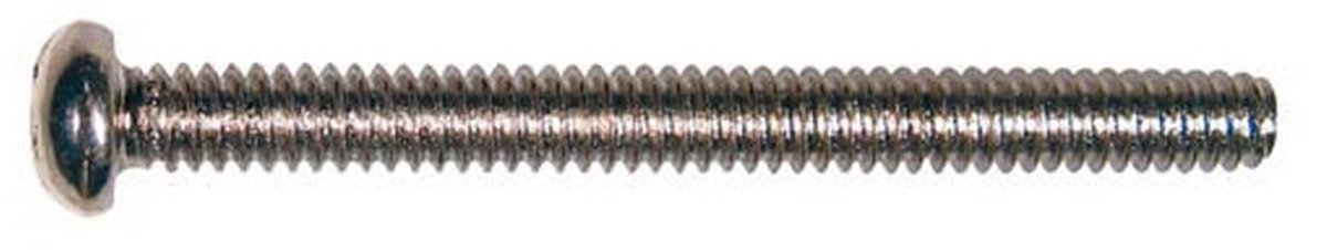 Boston PS-17-N pickup schroeven 2,4 x 26 mm – dome head, nikkel (12 stuks)