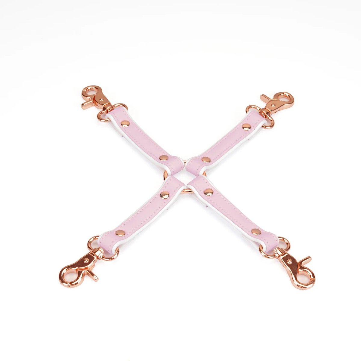 Liebe Seele - Fairy Collection - Exclusieve Lederen Hogtie - Roze/Wit