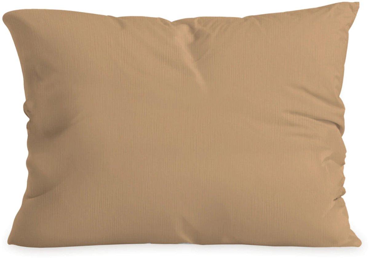 Zelesta Special Mousseline Kussensloop Set Van 2 - Warm zacht beige 80x80cm