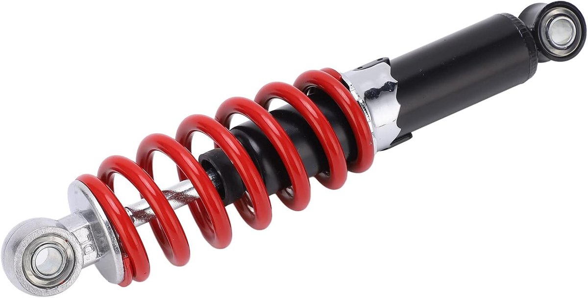 Schokdemper 250 mm/9,8 inch 5 niveaus verstelbaar achter staallegering vervanging voor TaoTao 50cc-125cc Go Kart ATV 250 mm quad demper fiets accessoires voor auto's