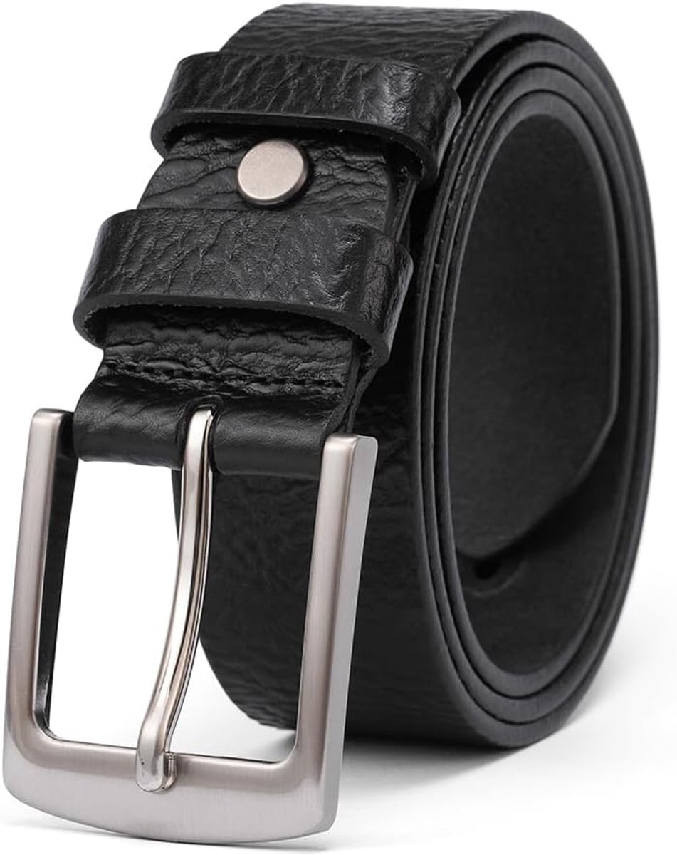 Riem voor Heren Echt Leer Riem 38mm Vol Leder Herenriem Casual Lerenriem Jeansriem met Geschenkdoos.