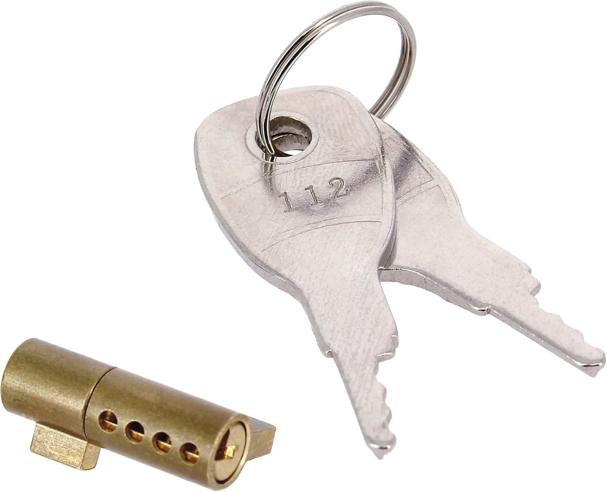 Speciaal diefstalslot voor aanhangers meegeleverd