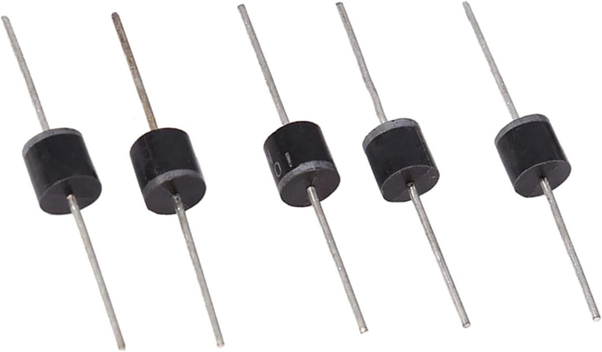 50 Stks Gelijkrichter Diode Diode, Diode 12 V Kit 10A 1000 V Hoogspanning Loodvrij Rectificeren Diodes Algemene Doel Axiale Diodes Set