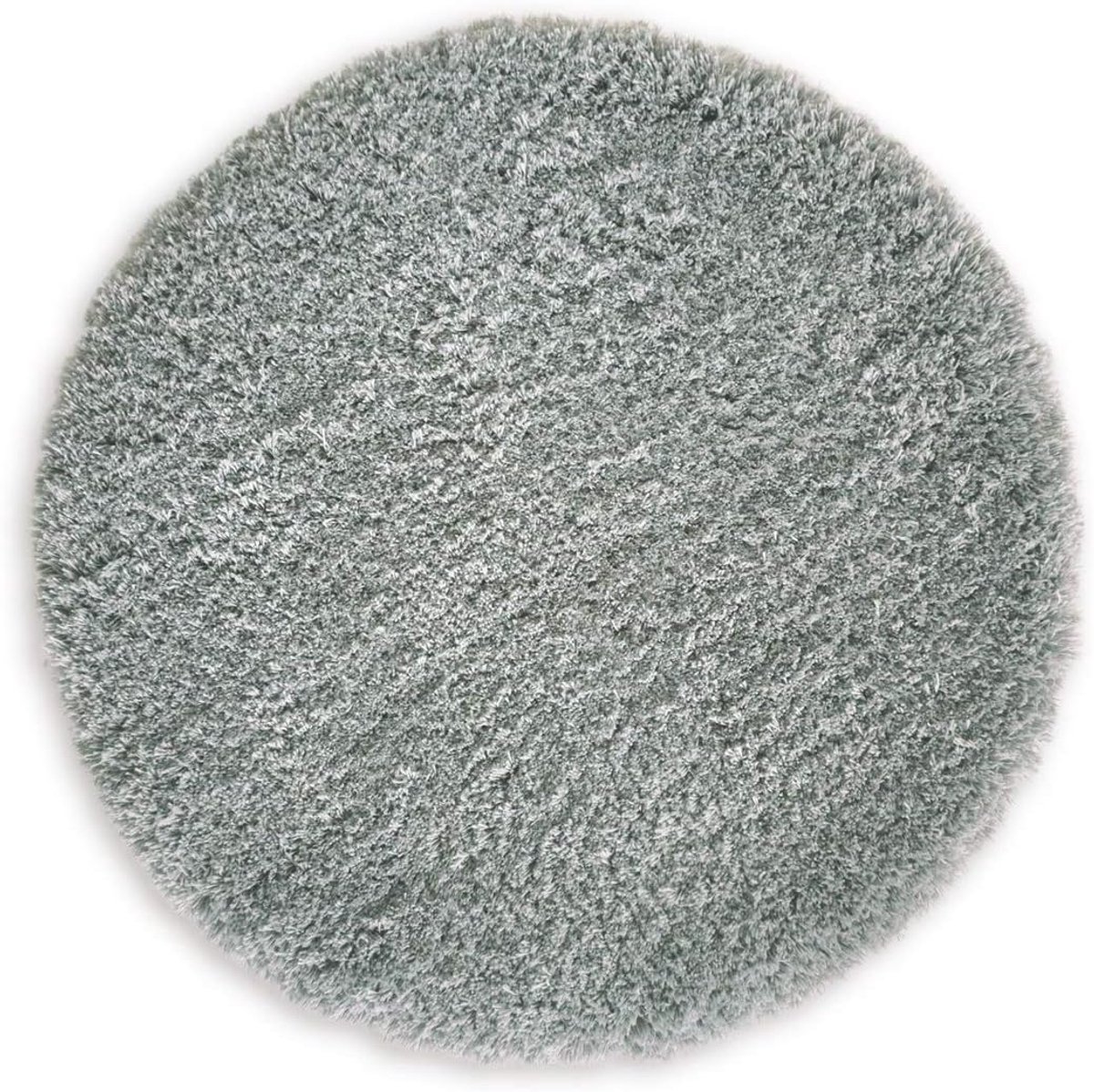 Premium badmat, rond, enkel als set combineerbaar • badmat douchemat • antislip en wasbaar • badmat badkamertapijt grijs • ca. 56 cm rond