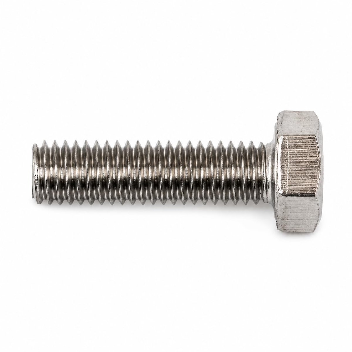 Zeskantbouten DIN 933 RVS A2-70 M5X20 | Volledig schroefdraad, Zeskantkop, 25 stuks, Machineschroeven