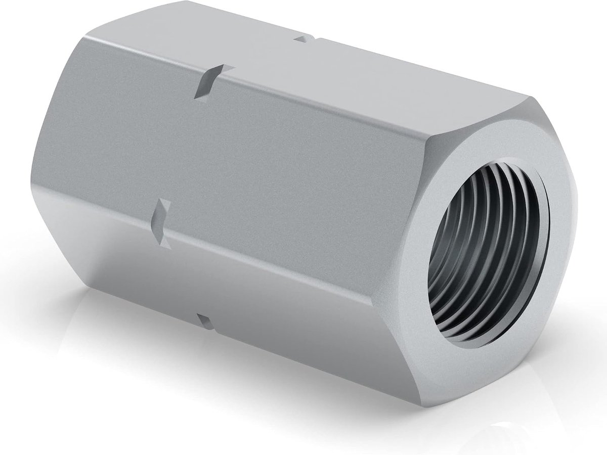 10x Verbinder M12 x 1 voor remleiding 6,0 mm E-flens Typ OBB Professionele remleidingverbinder conform DIN/ISO 1651