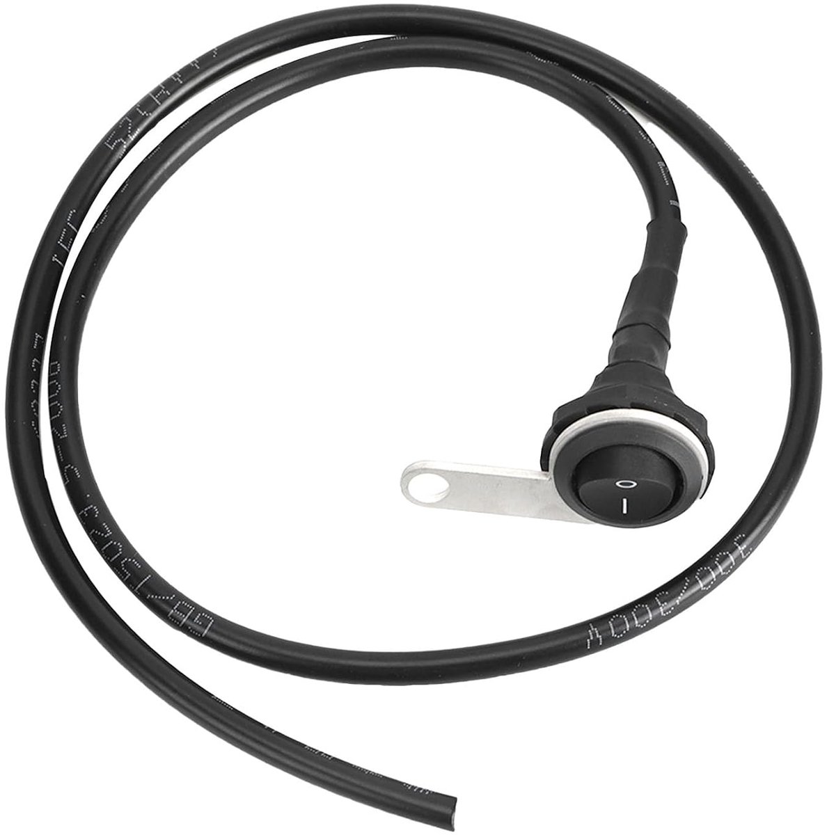 schakelaar voor motorfietsen, koplampschakelaar, waterdichte enkele stalen koplamp-lichtschakelaar, ATV-modificatie, 22 mm