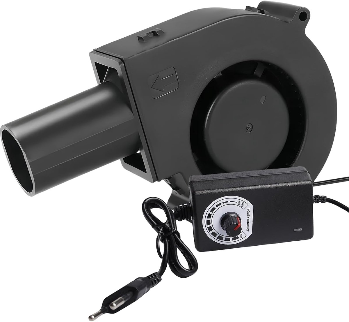 12V, toerentalregelaar, turbineventilator, koelventilator voor BBQ, opblaasbare open haard, AC-radiale ventilator