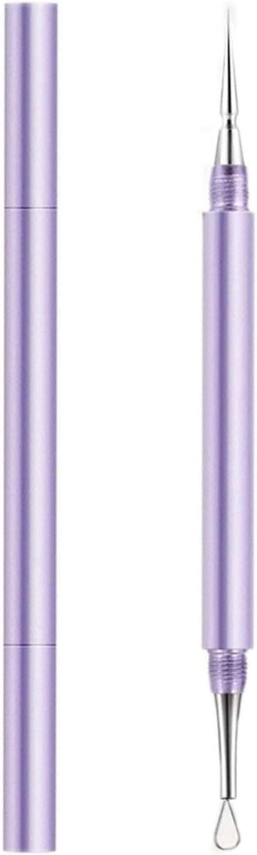 SnelShoppen - Acne Remover, Blackhead Remover, Pore Cleanser, Acne Drukpunt, Roestvrijstalen Acne Naald, Purper, Voor Efficiënte Huidverzorging
